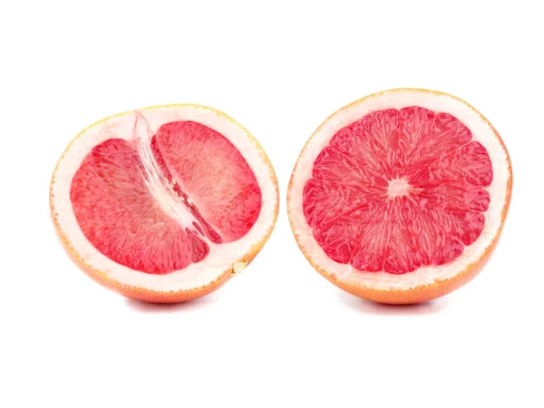 Close-up of bright juicy  grapefruits — Stock Photo, Image