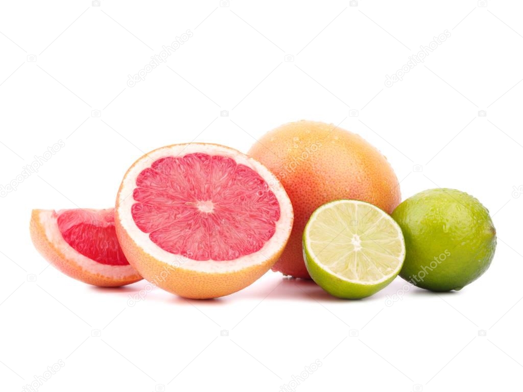  juicy grapefruits and limes