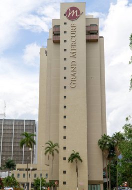 Brasilia, Brezilya, 24 Kasım 2019: Brasilia şehir merkezindeki Kuzey Otel Sektörü Grand Mercure Oteli