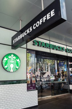 Starbucks kahve dükkanı Melbourne
