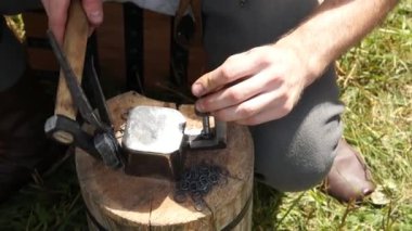 adam yapma zincir zırh, demirci