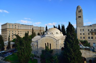 Kudüs kentinde YMCA Binası.