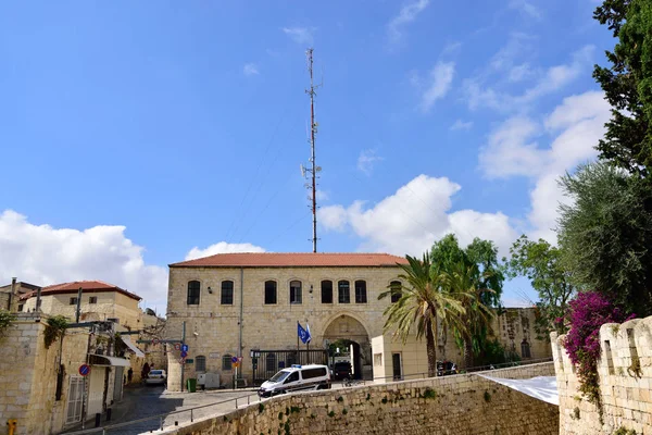 Estación de policía en la antigua Jerusalén . —  Fotos de Stock