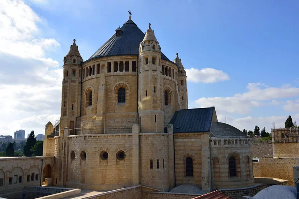 生神女就寝、エルサレムの修道院. — ストック写真