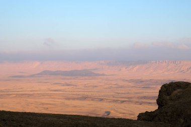 Krater Ramon sabah manzara.