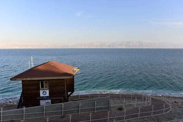 Dead Sea deserted coast. — Stock Photo, Image