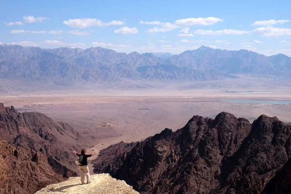 Caminata panorámica en las montañas de Eilat . —  Fotos de Stock