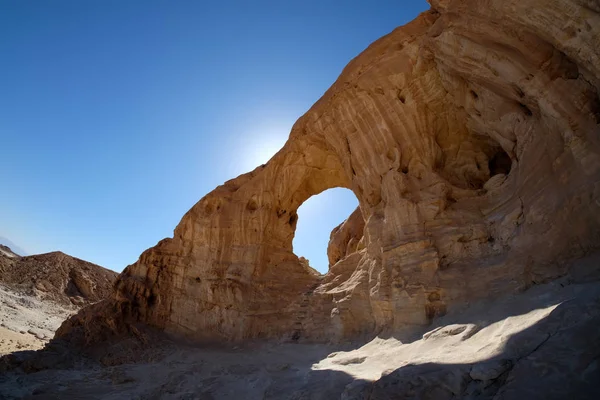 De grote boog in Timna park. — Stockfoto