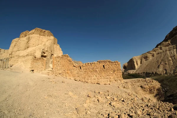 Zohar Fort in woestijn van judea. — Stockfoto