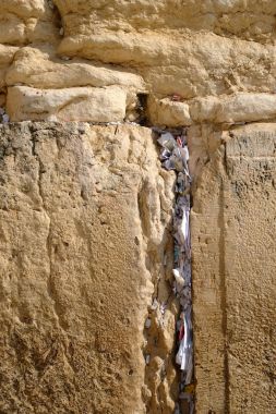 Ağlama duvarı, Jerusalem notları.