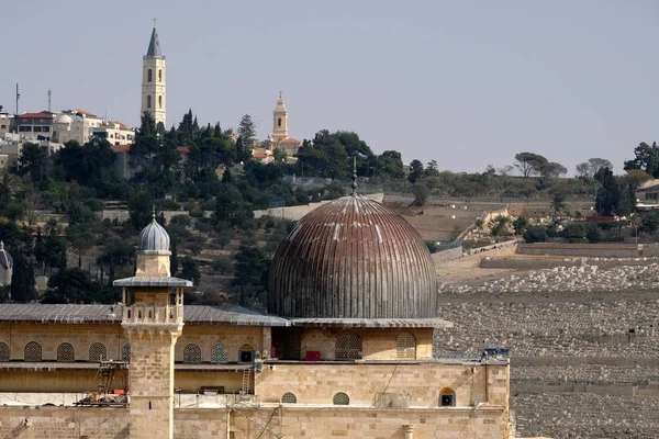 Tempelberget i Jerusalem. — Stockfoto