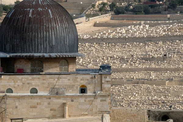 Kudüs 'teki El Aksa Camii. - Stok İmaj