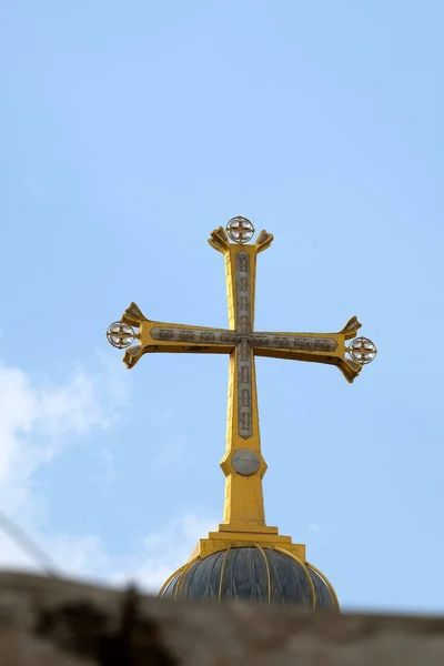 十字のギリシャ正教. — ストック写真