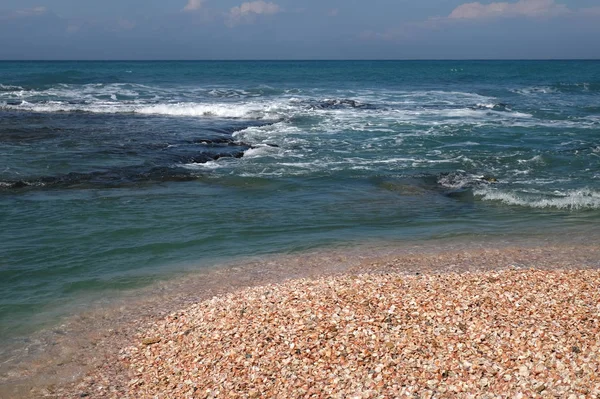 이스라엘에 Palmachim 해변. — 스톡 사진