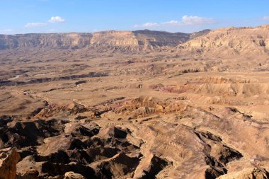 Negev mountain landscape, Israel.