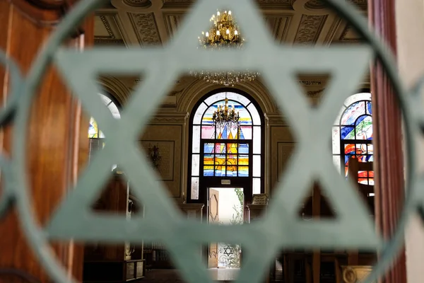 Art Intérieur Synagogue Marocaine Casablanca — Photo