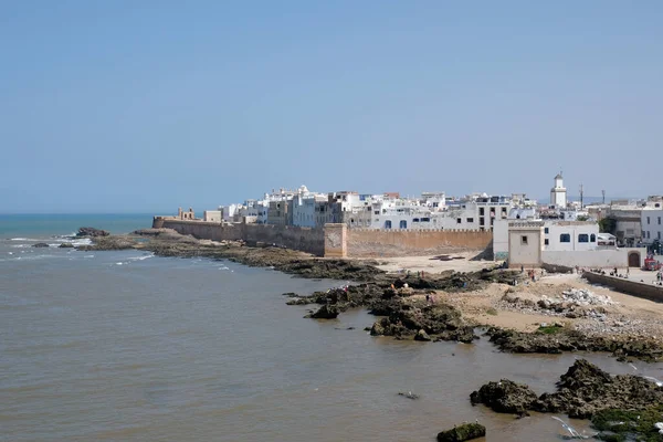 Vista Aérea Panorámica Las Murallas Essaouira Essaouira Marruecos — Foto de Stock