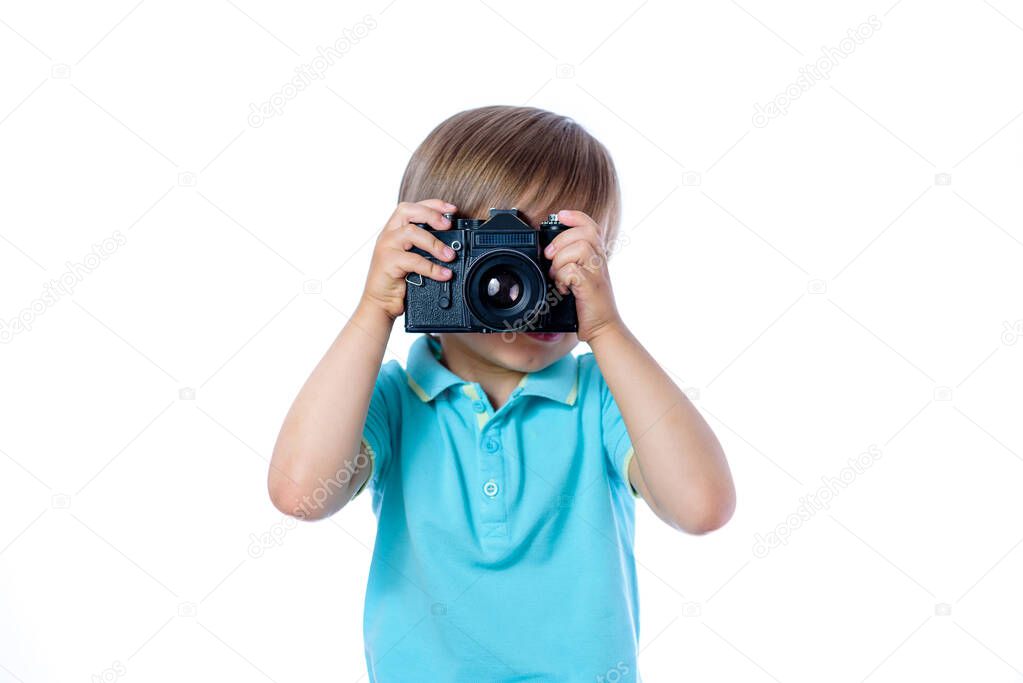 the boy with the camera