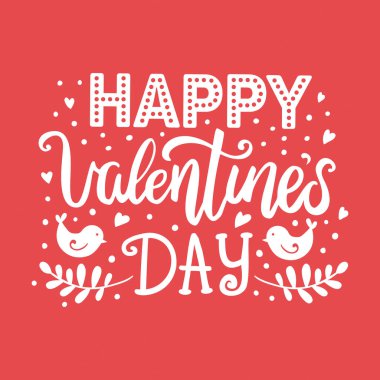 Sevgililer günü el kartpostal yazı vektör fırça çekilmiş. Benim sevgilim aşk sözcükleri resimde olmak. Sevimli monochromel tasarım afiş, poster ve Web siteleri için