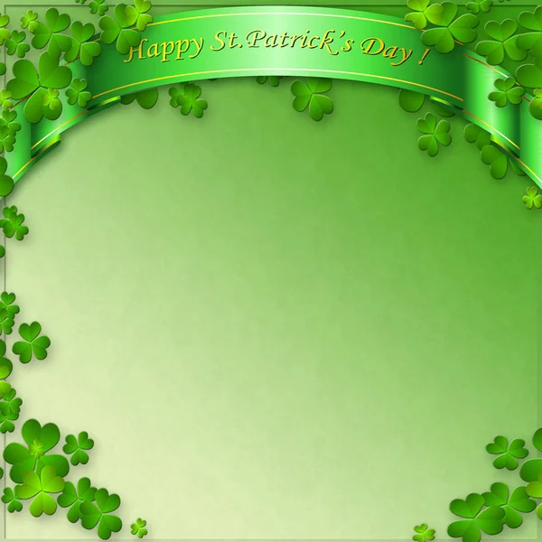 St. patricks latar belakang hari — Stok Foto