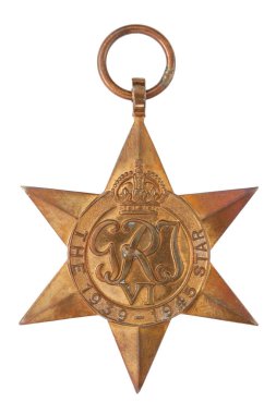 1939-1945 yıldız İkinci Dünya Savaşı'ndan madalya