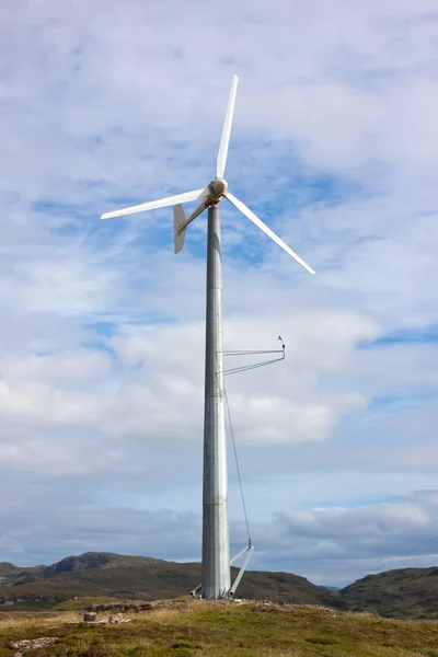 Turbina eolica singola — Foto Stock