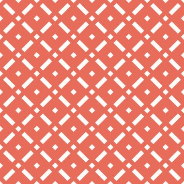 çarpık kareler ve elips sorunsuz vektör desen.