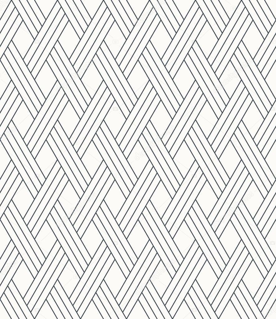 seamless pattern of overlapping stripes.