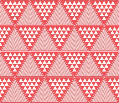 geometrik desen üçgen. sorunsuz vektör arka plan.