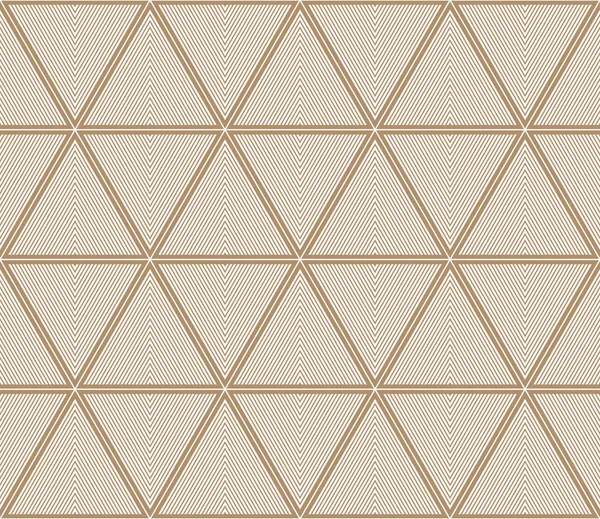 Motif sans couture de triangles rayés . — Image vectorielle