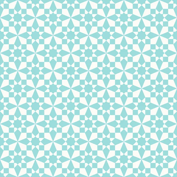 Patrón de azulejo de mosaico azul brillante sin costuras . — Vector de stock