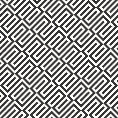 çarpık Dikişsiz tek renkli geometrik desen.