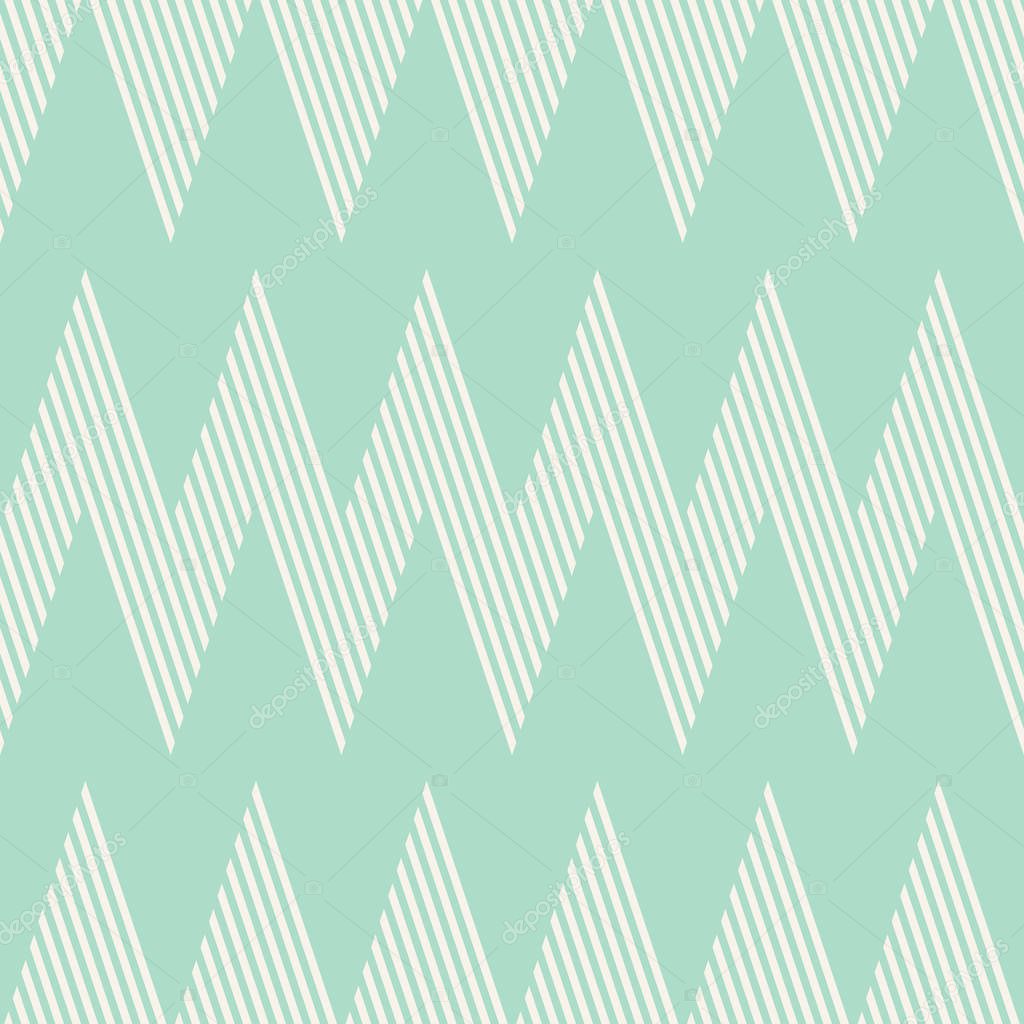 chevron pattern of skewed stripes. seamless vector background.