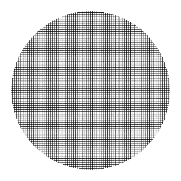 白色背景上孤立的抽象手绘圆圈 — 图库照片