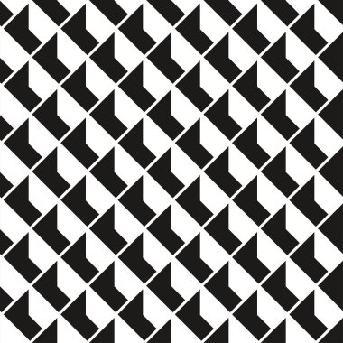 op art monokrom blok deseni. kusursuz vektör arkaplanı.