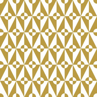 sorunsuz soyut vintage geometrik vektör desen.