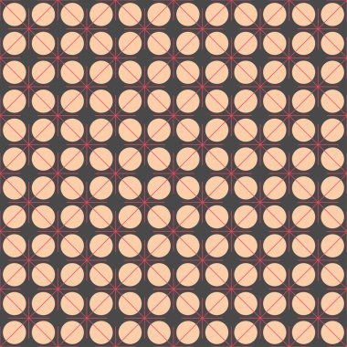 Soyut, kusursuz vektör deseni. Geometrik arkaplan.