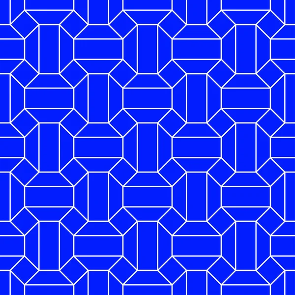 Płynne Geometryczne Tło Wektora Modny Niebieski Wzór — Wektor stockowy