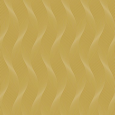 Klasik altın operasyon sanat dalgası deseni. Kusursuz soyut vektör arkaplanı.