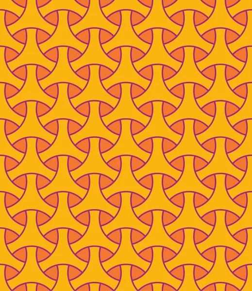 Motif Cercle Vibrant Abstrait Sans Couture Fond Vectoriel Géométrique — Image vectorielle