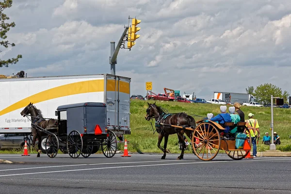 Mothers Day Truck konvooi in Lancaster (Pennsylvania) — Stockfoto