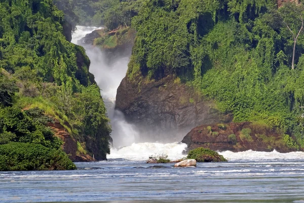 Murchison Falls in Uganda Africa — Stock Photo, Image