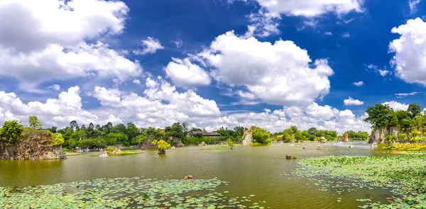 半岛，从以上可见，在生态旅游区 — 图库照片