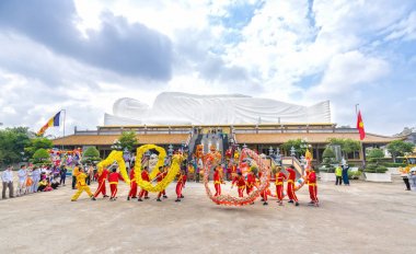 Tapınak Festivali güzel mimarisi vardır 