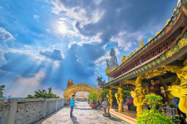 Budistler dua antik mimari pagoda Buda