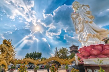 Bodhisattva mimari Tapınağı öğleden sonra 