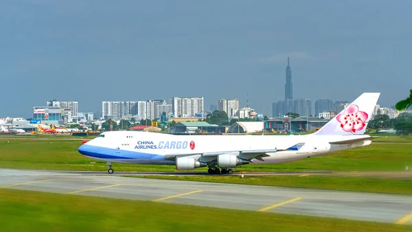 Chi Minh City Vietnam Noviembre 2019 Avión Boeing 747 China —  Fotos de Stock