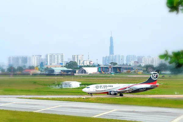베트남 호치민 2019 737 베트남의 호찌민 응모자 공항에서 — 스톡 사진