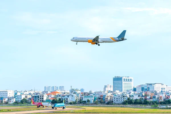 Chi Minh Ville Vietnam Novembre 2019 Avion Airbus A321 Xojetair — Photo