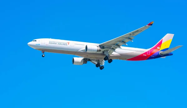 Chi Minh Ville Vietnam Décembre 2019 Airbus A330 Asiana Airlines — Photo